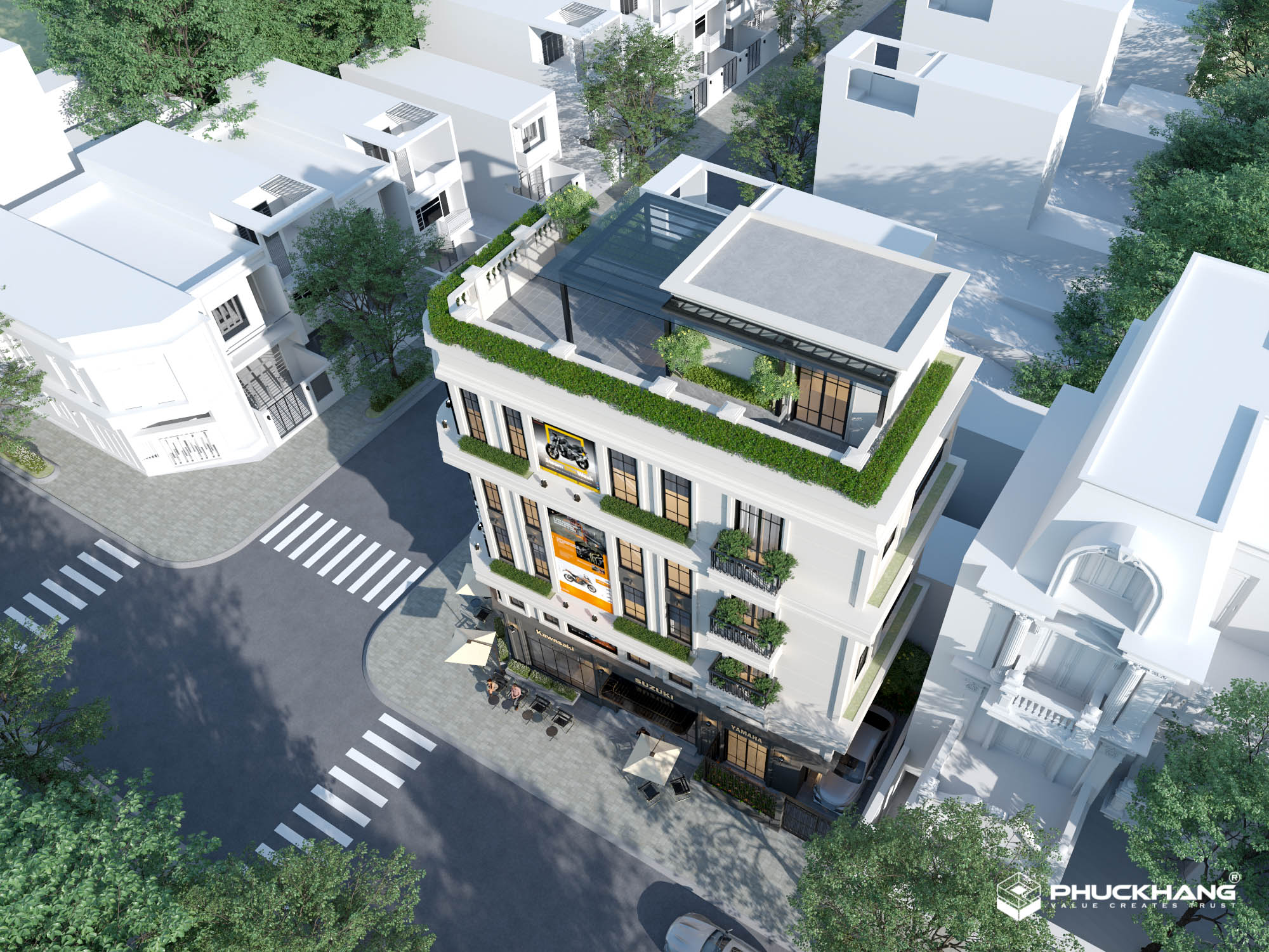 NHÀ PHỐ HIỆN ĐẠI