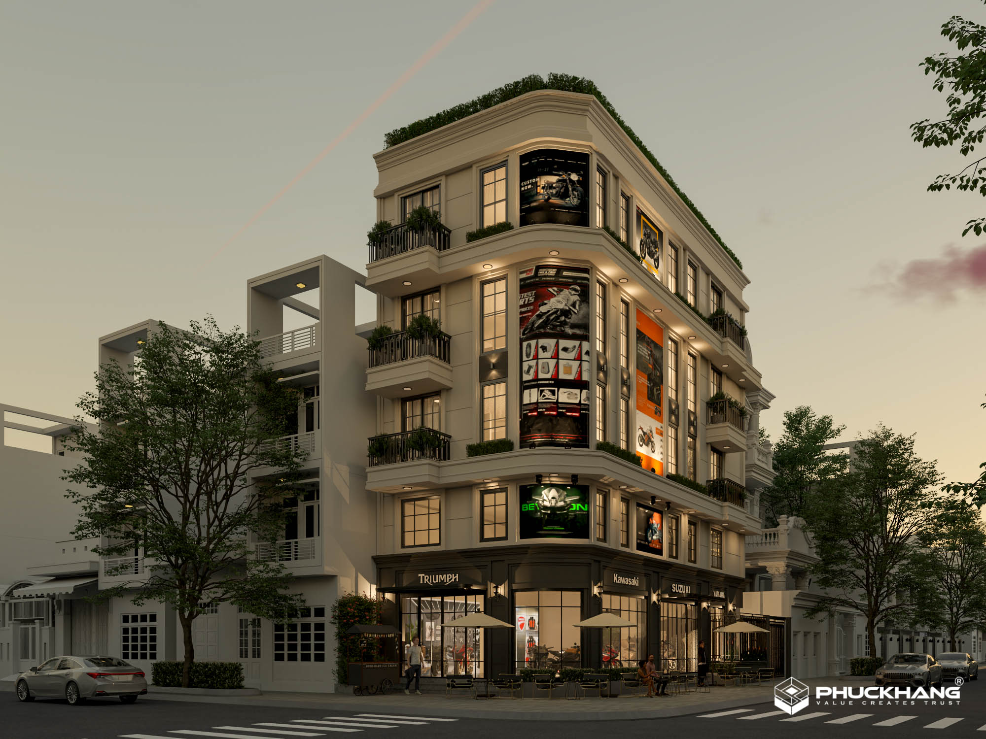 NHÀ PHỐ HIỆN ĐẠI