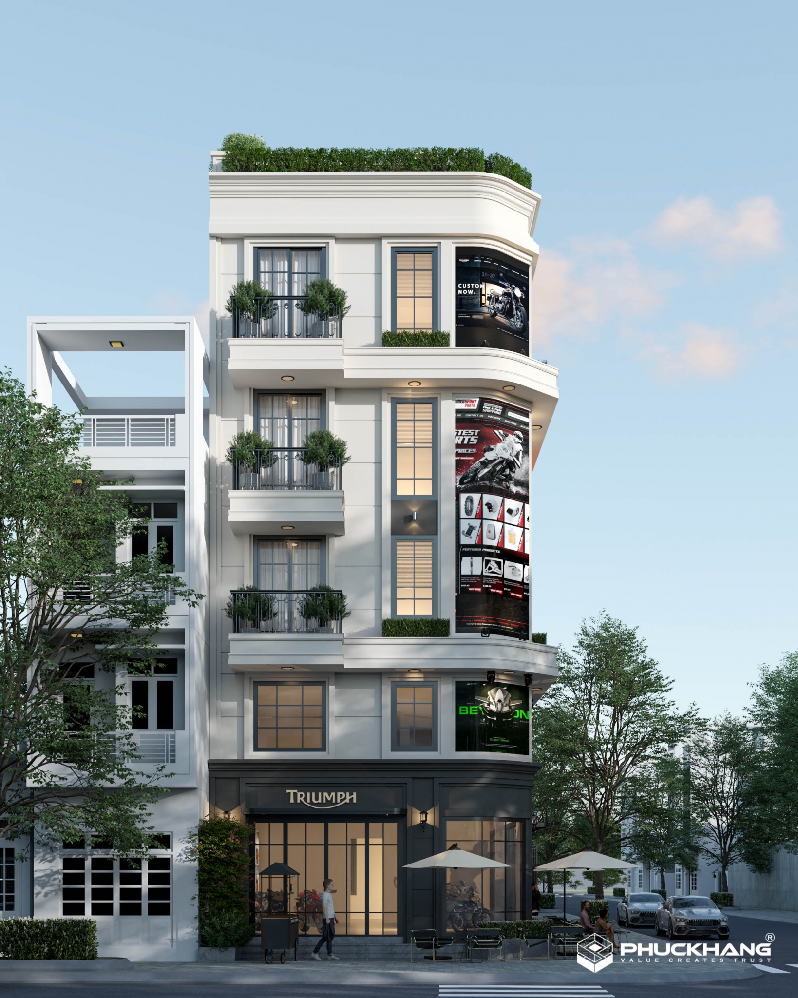 NHÀ PHỐ HIỆN ĐẠI